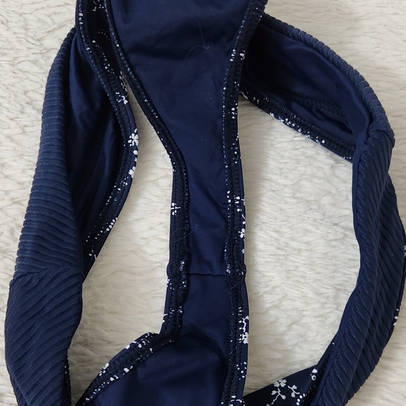 New!Frankie's Bikinis Bellamy Ribbed High waist Bikini Bottom with Matching Top - Picture 13 of 14